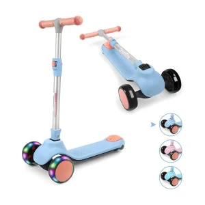 BremToy Kinderstep – Step met Hoogteverstelbaar Stuur en LED-Wielen BremToy Kinderstep – Step met Hoogteverstelbaar Stuur en LED-Wielen