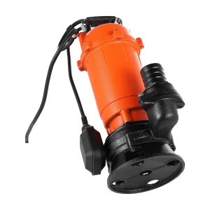 Dompelpomp voor Afvalwater SucceBuy 1500 W Dompelpomp Gietijzer 21000 L/u met Automatische Zwevenschakelaar, Opvoerhoogte 18 m, voor Zwembaden