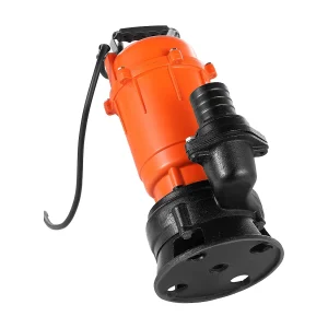 Dompelpomp voor Afvalwater SucceBuy, 550 W, Dompelpomp van Gietijzer 18000 L/u, met Maximale Opvoerhoogte 10 m, voor Zwembaden, Vijvers, Kelders