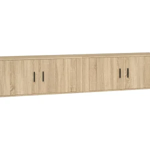 Crofton Tv-wandmeubels 2 st 100×34,5×40 cm sonoma eikenkleurig Crofton Tv-wandmeubels 2 st 100×34,5×40 cm sonoma eikenkleurig