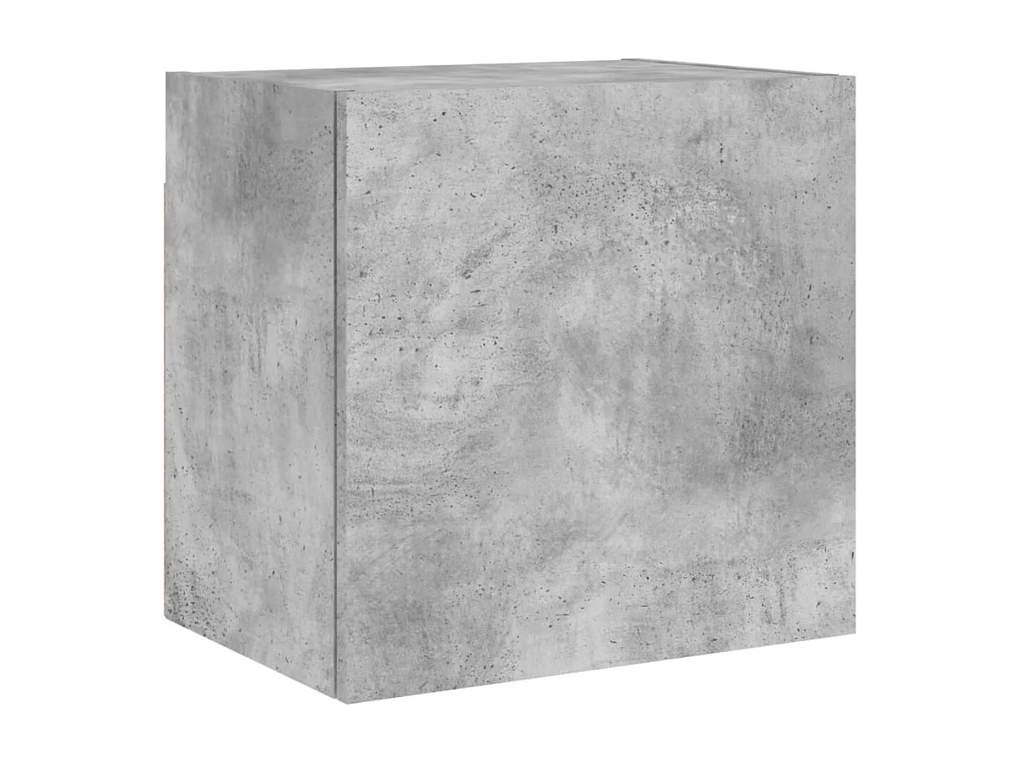 Chaffee Tv-wandmeubel 40,5x30x40 cm bewerkt hout betongrijs