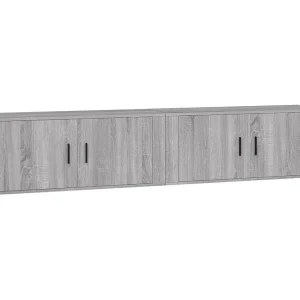 Crofton Tv-wandmeubels 2 st 100×34,5×40 cm grijs sonoma eikenkleurig Crofton Tv-wandmeubels 2 st 100×34,5×40 cm grijs sonoma eikenkleurig