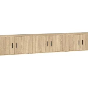 Crofton Tv-wandmeubels 3 st 80×34,5×40 cm sonoma eikenkleurig Crofton Tv-wandmeubels 3 st 80×34,5×40 cm sonoma eikenkleurig