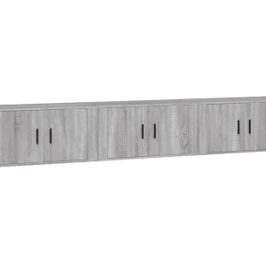 Crofton Tv-wandmeubels 3 st 80×34,5×40 cm grijs sonoma eikenkleurig Crofton Tv-wandmeubels 3 st 80×34,5×40 cm grijs sonoma eikenkleurig
