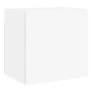 Chaffee Tv-wandmeubel 40,5x30x40 cm bewerkt hout wit Chaffee Tv-wandmeubel 40,5x30x40 cm bewerkt hout wit