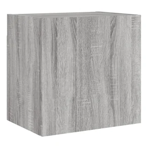 Chaffee Tv-wandmeubel 40,5x30x40 cm bewerkt hout grijs sonoma Chaffee Tv-wandmeubel 40,5x30x40 cm bewerkt hout grijs sonoma