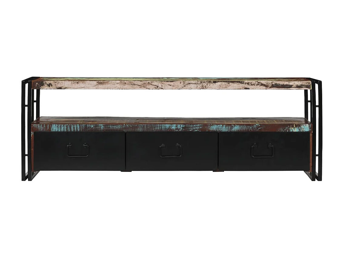 Claire-Aurore Tv-meubel 120x30x40 cm massief gerecycled hout