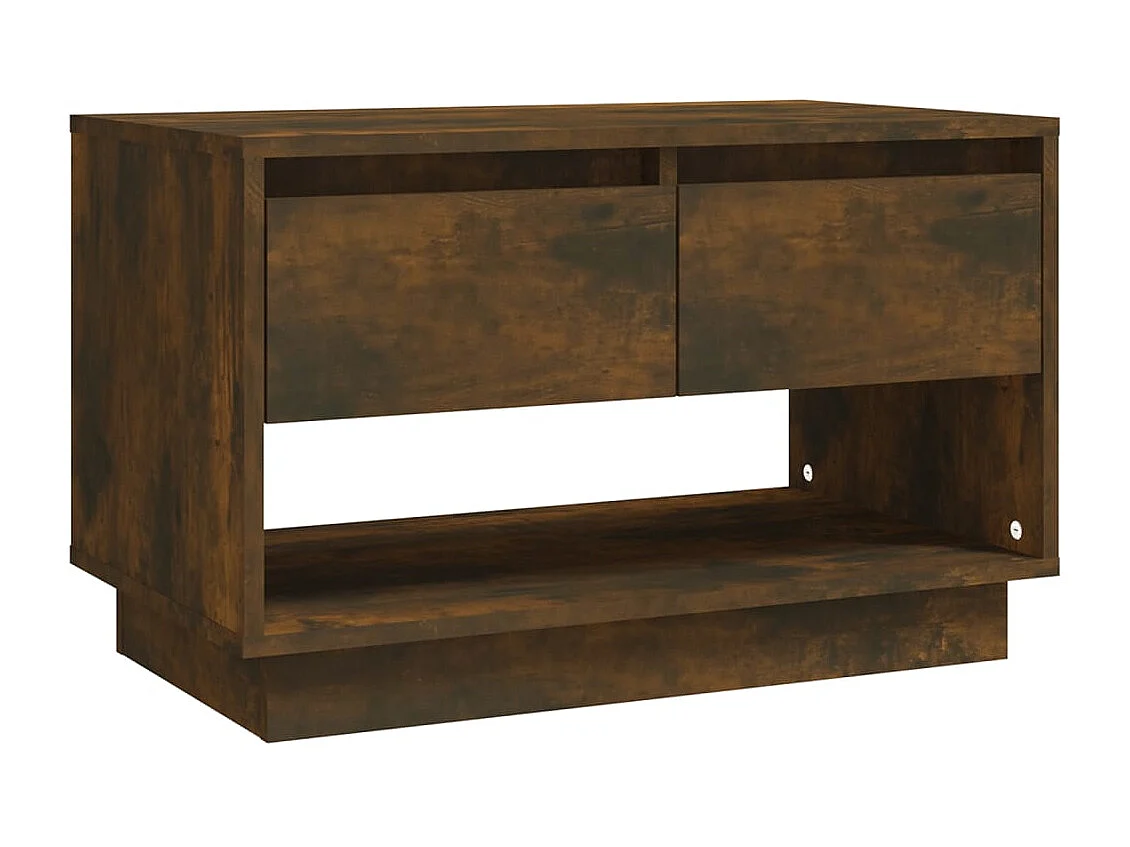 Brooke Taylor Tv-meubel 70x41x44 cm bewerkt hout gerookt eikenkleurig