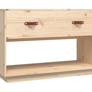 Carly Grace  Tv-meubel 90x40x60 cm massief grenenhout