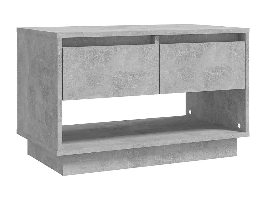 Brooke Taylor Tv-meubel 70x41x44 cm bewerkt hout betongrijs