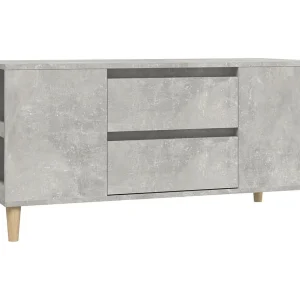 Broomfield  Tv-meubel 102×44,5×50 cm bewerkt hout betongrijs