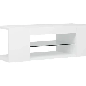 Crijn Tv-meubel met LED-verlichting 90x39x30 cm wit Crijn Tv-meubel met LED-verlichting 90x39x30 cm wit