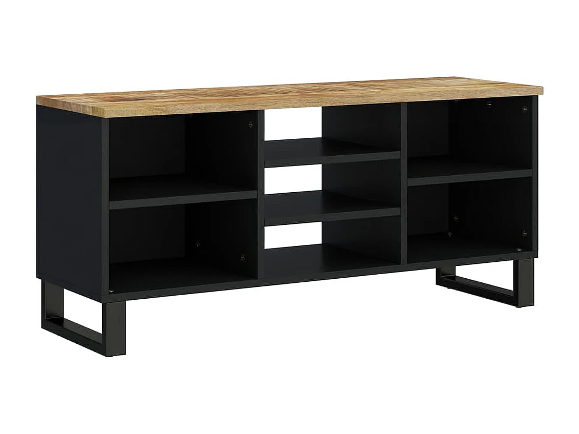 Chambersburg Tv-meubel 100x33x46 cm massief mangohout en bewerkt hout