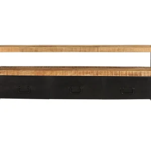 Claire-Aurore Tv-meubel 120x30x40 cm massief mangohout Claire-Aurore Tv-meubel 120x30x40 cm massief mangohout