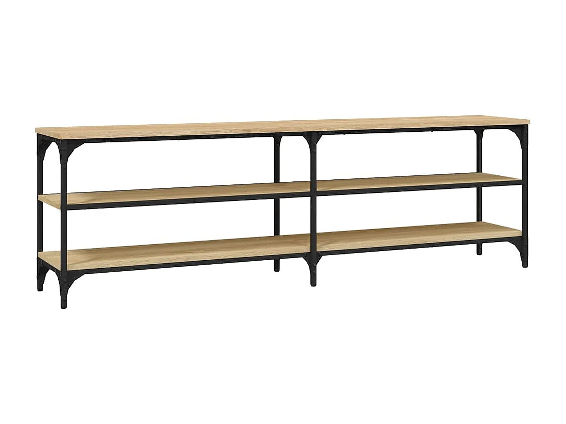 Chiloquin Tv-meubel 160x30x50 cm bewerkt hout sonoma eikenkleurig