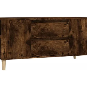 Broomfield  Tv-meubel 102×44,5×50 cm bewerkt hout gerookt eikenkleurig