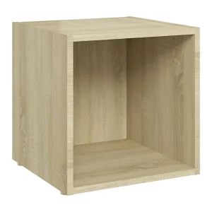 Cape Canaveral  Tv-meubel 37x35x37 cm bewerkt hout sonoma eikenkleurig