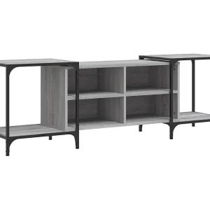 Celorna Tv-meubel 153x37x50 cm bewerkt hout grijs sonoma eikenkleurig Celorna Tv-meubel 153x37x50 cm bewerkt hout grijs sonoma eikenkleurig