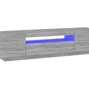Crescent City Tv-meubel met LED-verlichting 160x35x40 cm grijs sonoma eiken Crescent City Tv-meubel met LED-verlichting 160x35x40 cm grijs sonoma eiken