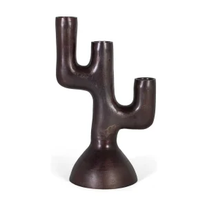 Decoratief beeldje van aluminium met bronzen afwerking