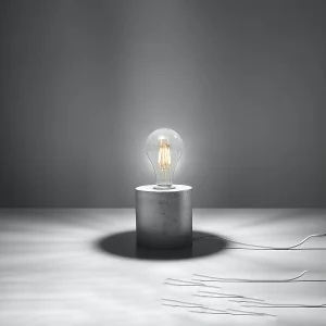 Bureaulampen Nalvado industrieel van – 1 lichtbronnen 3000K – L.10 x H.10 cm – grijs Bureaulampen Nalvado industrieel van – 1 lichtbronnen 3000K – L.10 x H.10 cm – grijs