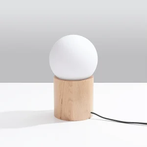 Bureaulampen Lust modern van – 1 lichtbronnen 4000K – L.12 x H.21 cm – natuurlijk hout Bureaulampen Lust modern van – 1 lichtbronnen 4000K – L.12 x H.21 cm – natuurlijk hout