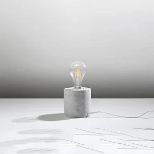 Bureaulampen Nalvado industrieel van – 1 lichtbronnen 4000K – L.10 x H.10 cm – grijs Bureaulampen Nalvado industrieel van – 1 lichtbronnen 4000K – L.10 x H.10 cm – grijs