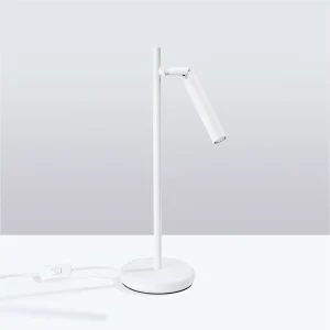 Bureaulamp Brill modern van  – 1 lichtbronnen 4000K – L.14 x H.43 cm – wit