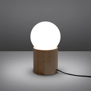 Bureaulampen Lust modern van – 1 lichtbronnen 3000K – L.12 x H.21 cm – natuurlijk hout Bureaulampen Lust modern van – 1 lichtbronnen 3000K – L.12 x H.21 cm – natuurlijk hout