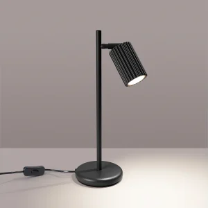 Bureaulamp Gloow minimalistisch van  – 1 lichtbronnen 3000K – L.14,5 x H.43 cm – zwart