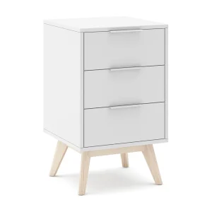 Chevet tafel met 3 laden 40×66 cm Chevet tafel met 3 laden 40×66 cm