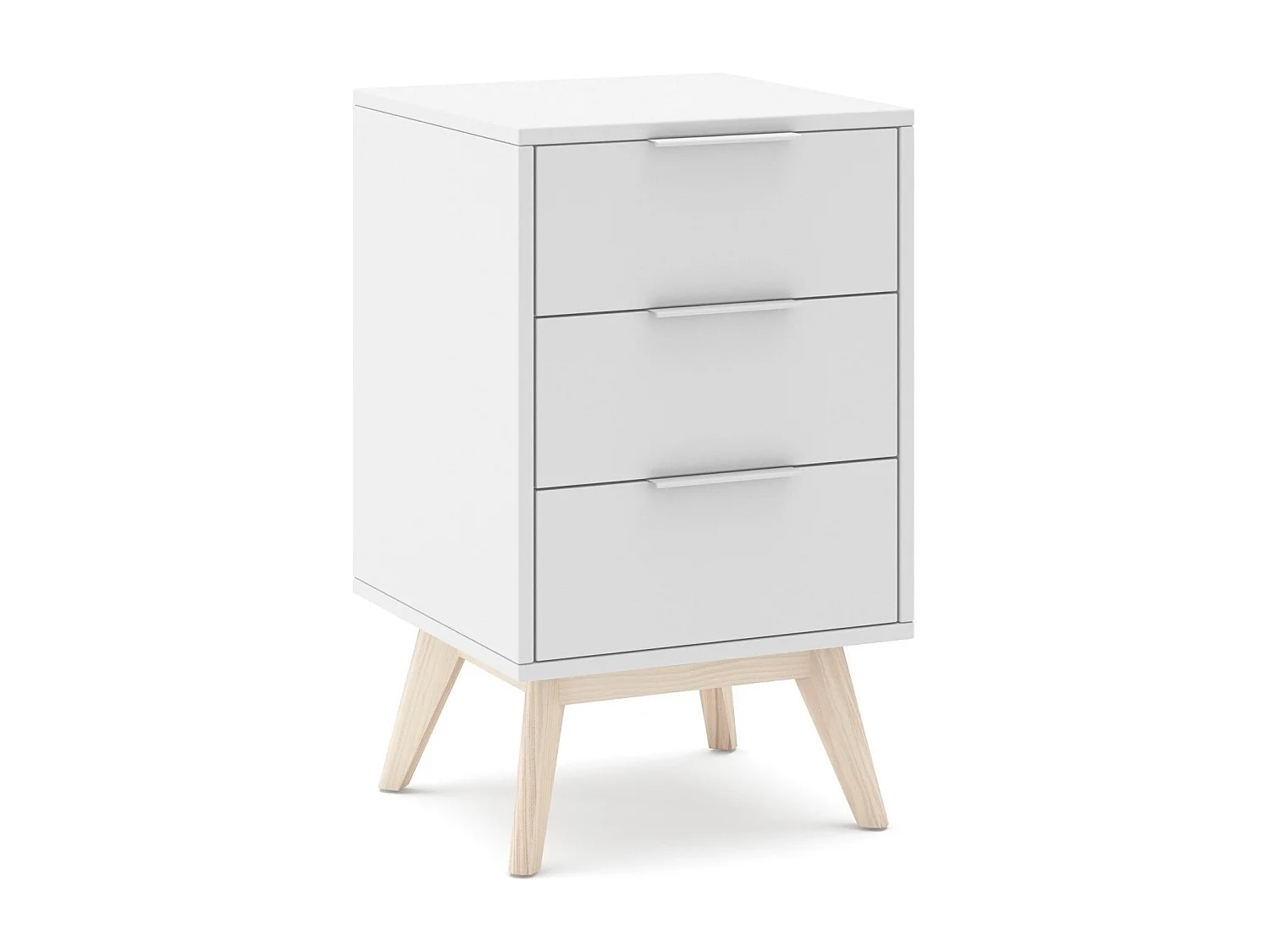 Chevet tafel met 3 laden 40x66 cm