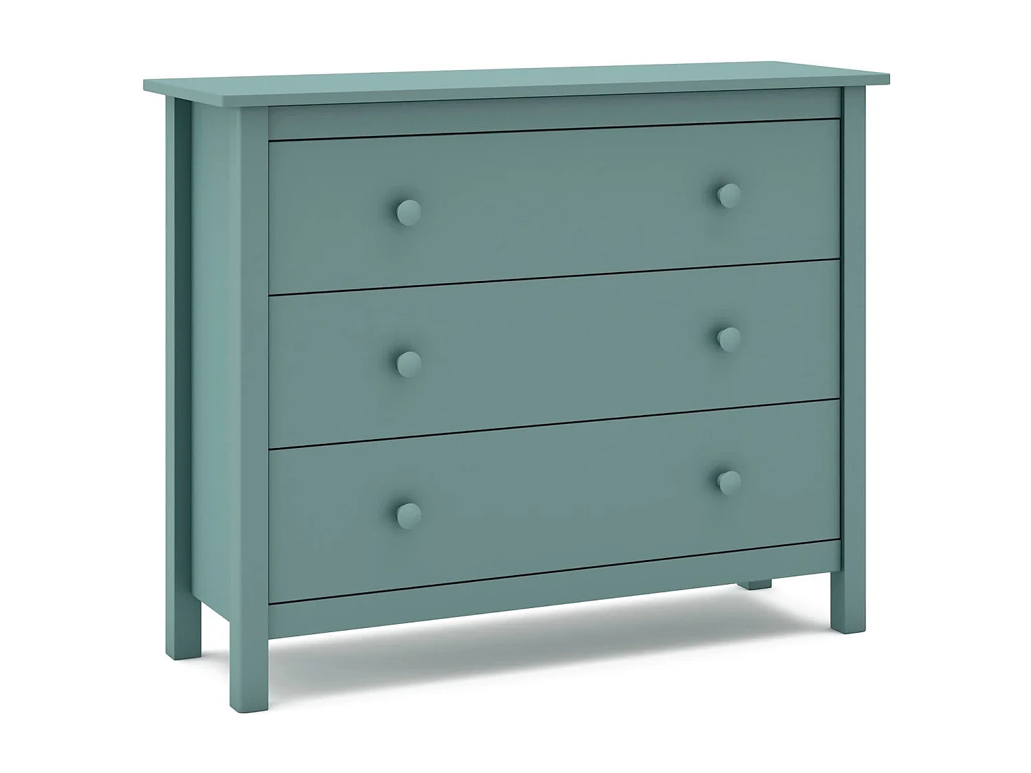 Commode met 3 lades 100x80 cm