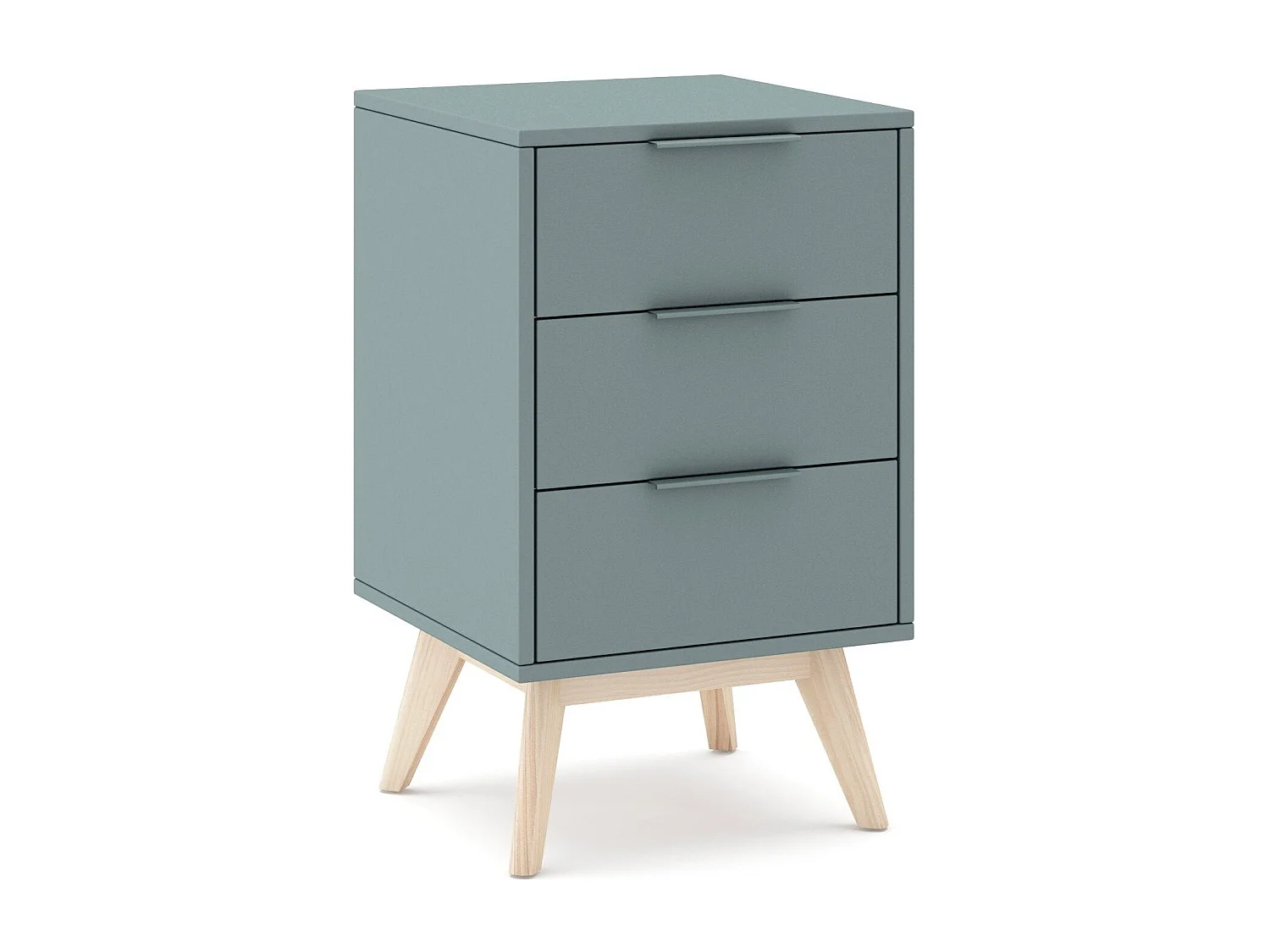 Chevet tafel met 3 laden 40x66 cm