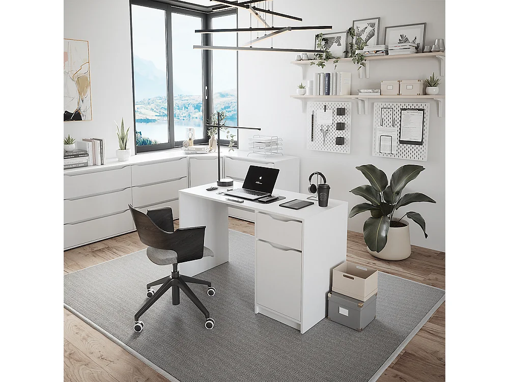 Bureau wit 120x55x75.6 ruben