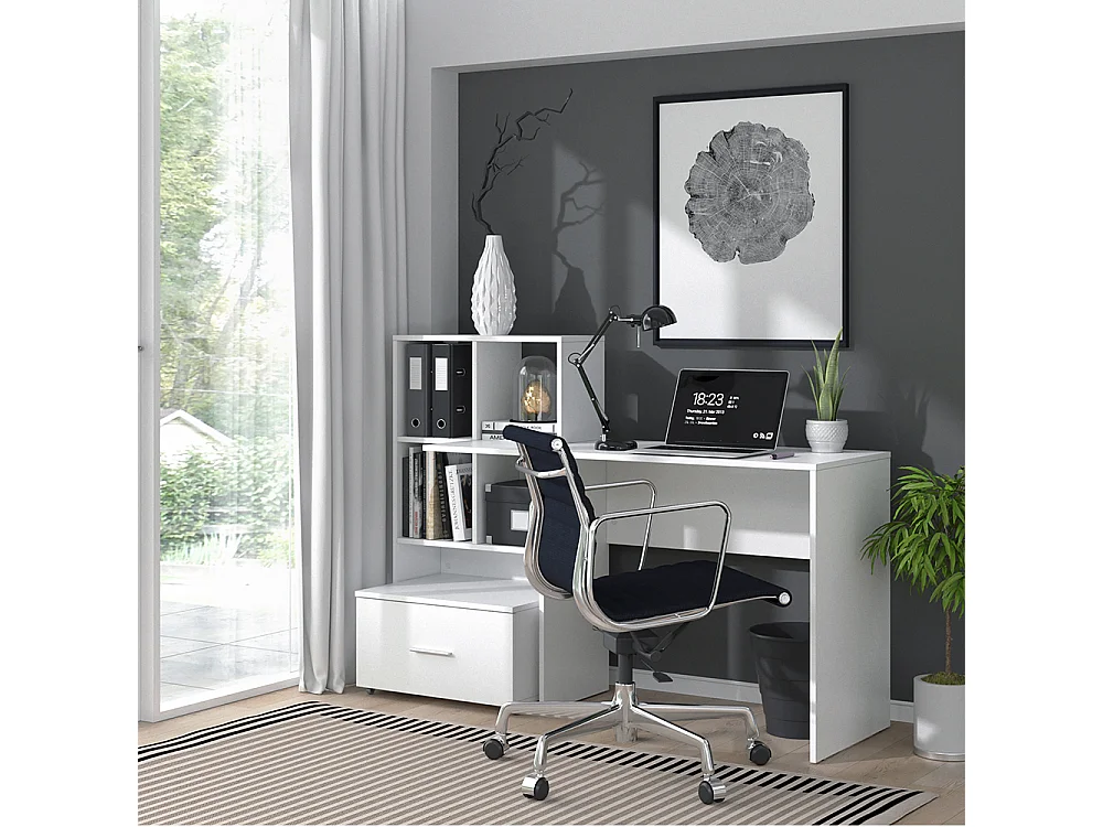 Bureau wit 149.2x49.8x105.6 lorio