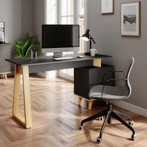 Bureau antraciet 138x60x77 nautica Bureau antraciet 138x60x77 nautica