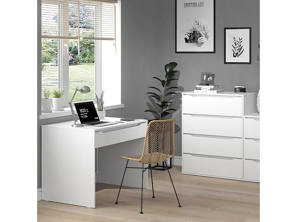 Bureau wit 100x65x75.6 ruben