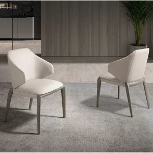 Crème kunstlederen stoel 5123 ANGEL CERDA Crème kunstlederen stoel 5123 ANGEL CERDA