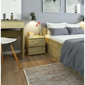 Compacte Opbergkast 2 Lades in Artisan Eiken – Stijlvolle Zelfmontage, Ideaal voor Woonruimtes, 40x40x35cm Compacte Opbergkast 2 Lades in Artisan Eiken – Stijlvolle Zelfmontage, Ideaal voor Woonruimtes, 40x40x35cm