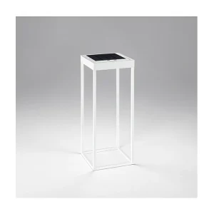 Lampe de table solaire et rechargeable CAGE de Perenz Blanc Mat H50cm Lampe de table solaire et rechargeable CAGE de Perenz Blanc Mat H50cm