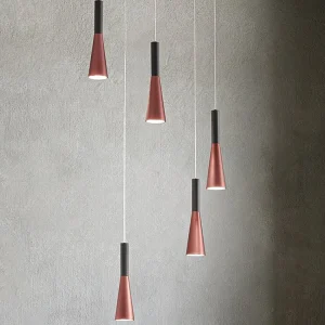 Lustre suspendu CONE Or-Rose Noir 5x7W 3000K Perenz Lustre suspendu CONE Or-Rose Noir 5x7W 3000K Perenz