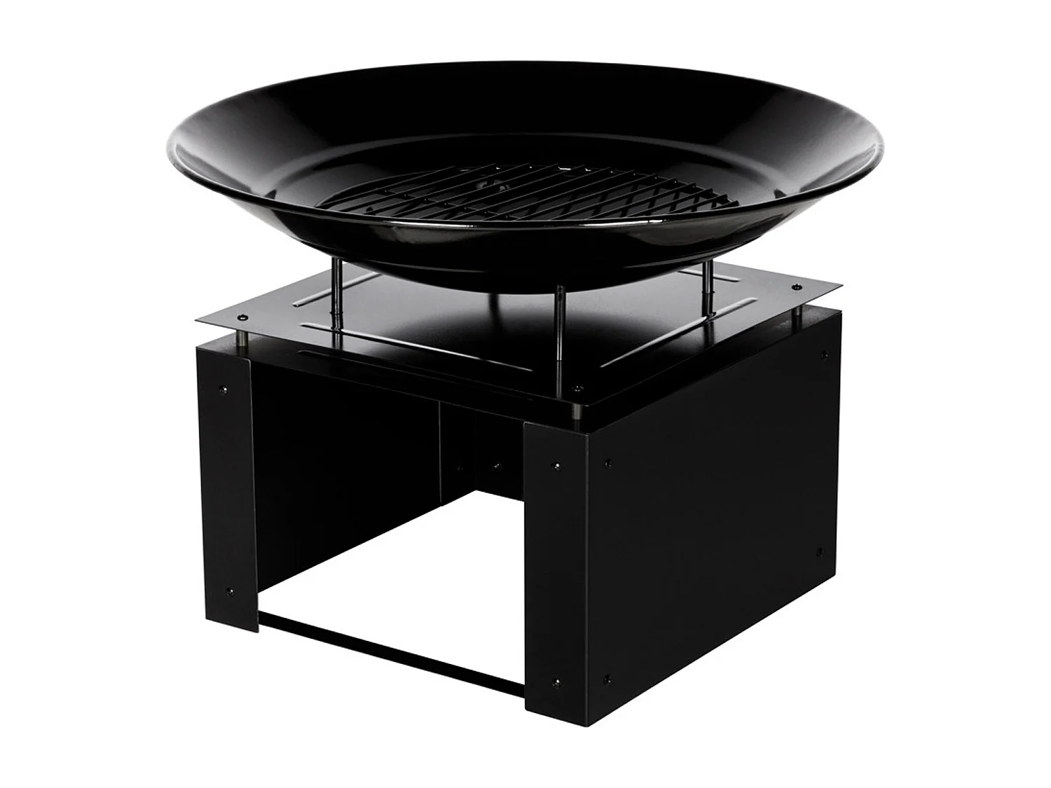 Brazier + houtblokhouder
