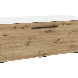 Commode Kos, 1 deur, wit/artisan eiken, 95 x 40 x 39 cm Commode Kos, 1 deur, wit/artisan eiken, 95 x 40 x 39 cm
