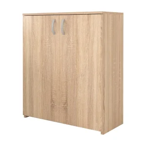 Commode Creta, 2 Deuren, Sonoma eiken, 80 x 42 x 90 cm