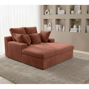 Chaise longue Lazy One Tilia 52 baksteen