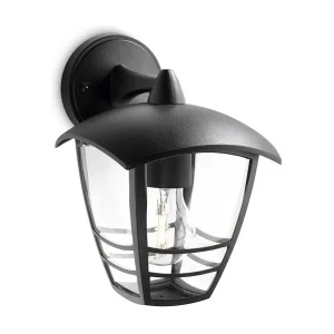 Buitenwandlantaarn – PHILIPS – Creek – Aluminium – Zwart Buitenwandlantaarn – PHILIPS – Creek – Aluminium – Zwart