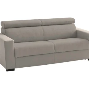 Dkalul vate bank, Grote 2-zitbank, 100% Made in Italy, Woonkamerbank, in gewatteerde tof, met vertelbare hoofdteunen en tandaard armleuningen, 200x95h85 cm, Taupe Dkalul vate bank, Grote 2-zitbank, 100% Made in Italy, Woonkamerbank, in gewatteerde tof, met vertelbare hoofdteunen en tandaard armleuningen, 200x95h85 cm, Taupe