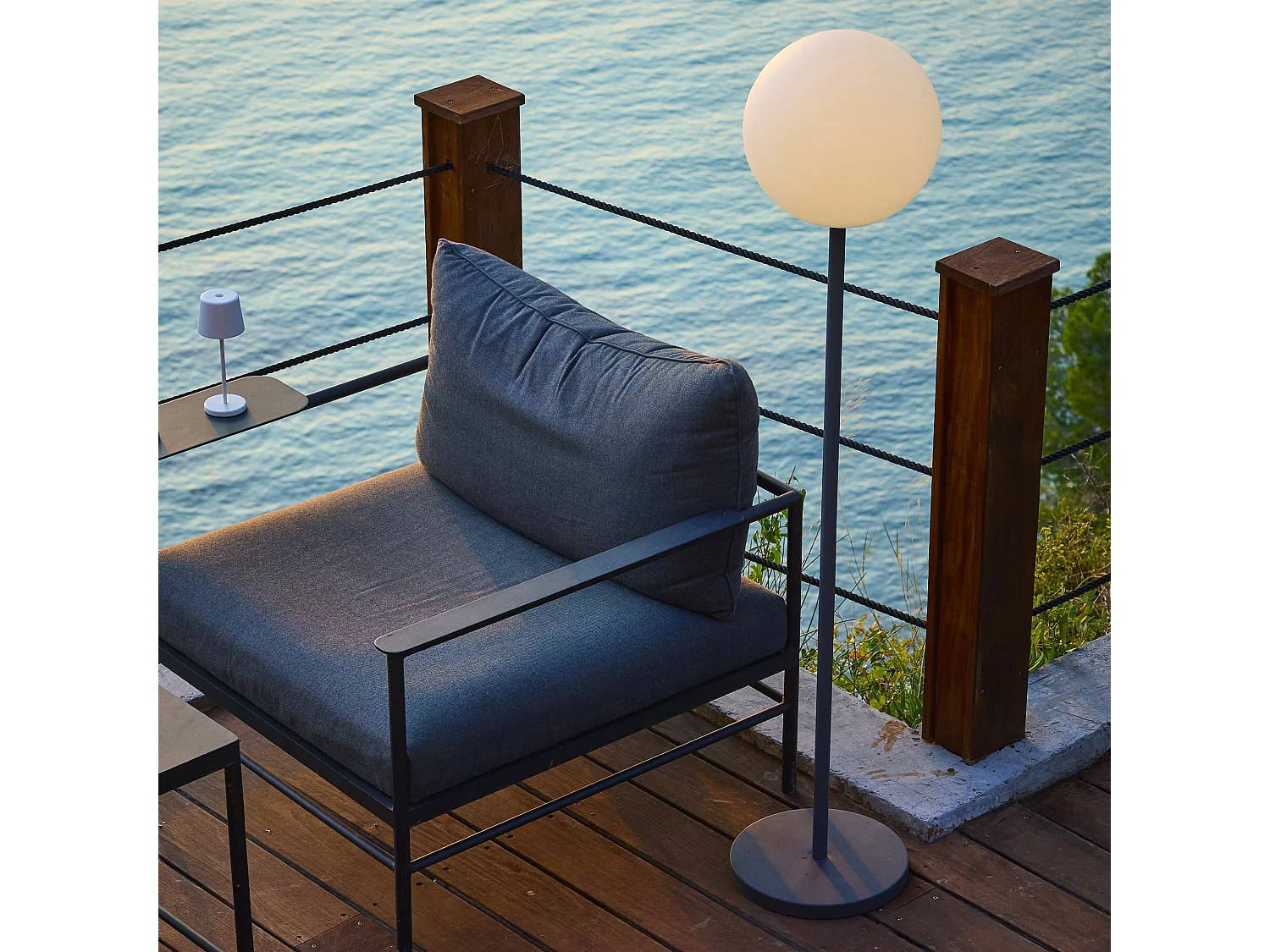 Draadloze vloerlamp H150CM LUNY