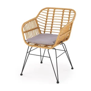 buitenchaise in rotin synthétique 55×42 cm